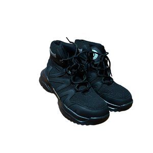 Black SUADEX Steel Toe Work Boots - Mens size 10 (worn once!!)